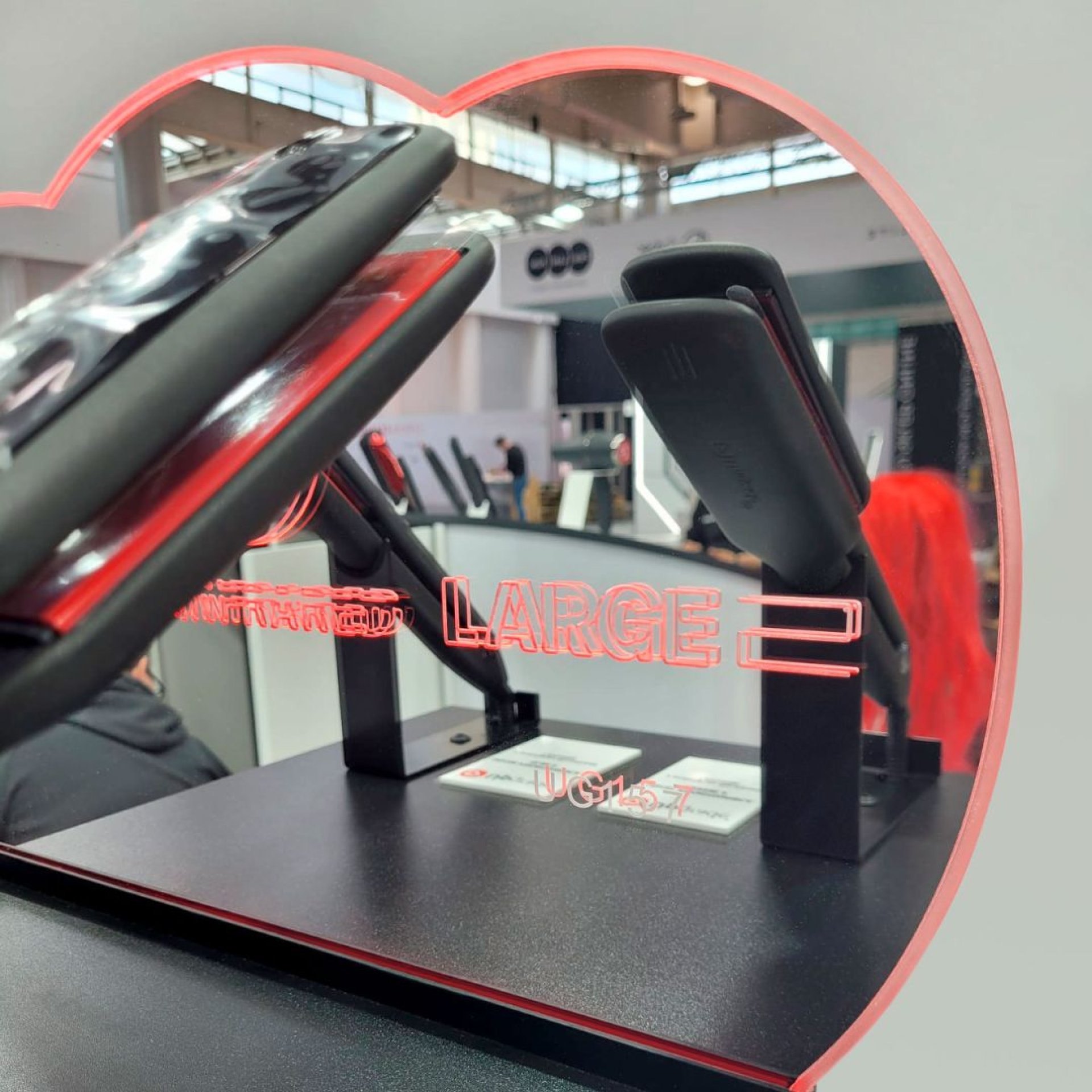 Counter display for hair straighteners-3