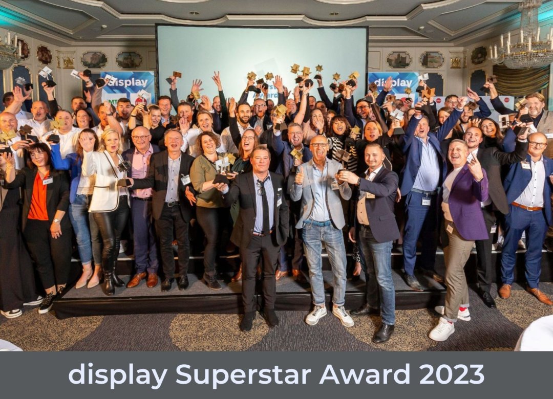 Silver in the 2023 Display Superstar Award