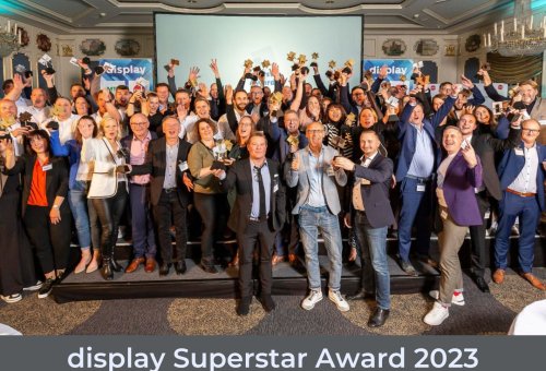 Silber beim dislay Superstar Award 2023
