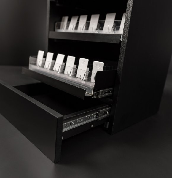 Line of display furniture 