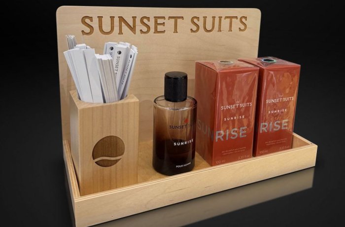 Ekspozytory naladowe na perfumy