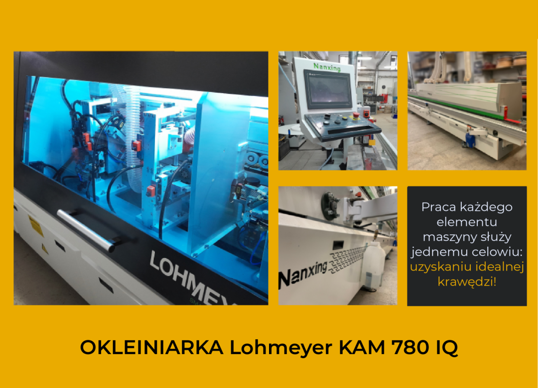 Nowa okleiniarka Lohmeyer KAM 780 IQ